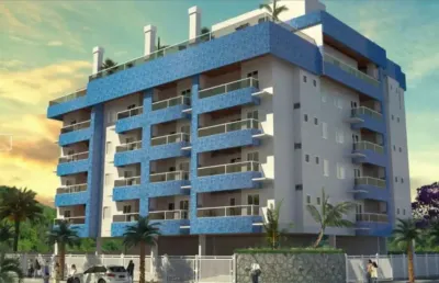 Toninhas - apartamento com 2 dormitórios à 400 metros do mar