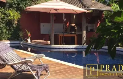 Casa com 4 quartos à venda na Praia do Itamambuca, Ubatuba 