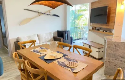 Apartamento todo decorado com 3 dormitórios no condomínio wenbley  tênis nas toninhas