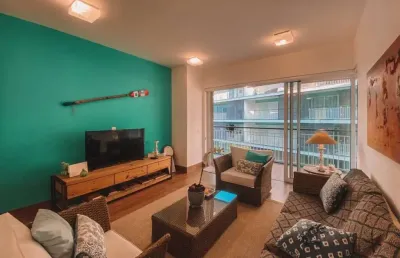 Apartamento de alto padrão á venda- saco da ribeira- vista mar- r$1.600,000,00