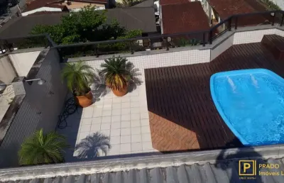 Cobertura duplex vista para o mar e uma linda piscina privativa em ubatuba!