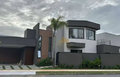 Sobrado com 4 dormitórios, 245 m² - venda por r$ 1.980.000,00 ou aluguel por r$ 12.900,00/mês - condomínio residencial milano - indaiatuba/sp