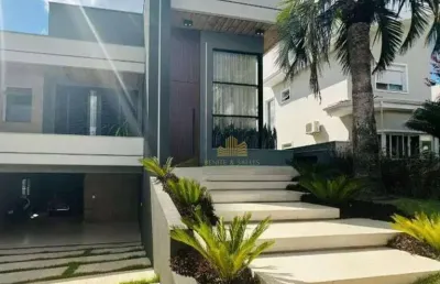 Sobrado com 3 dormitórios à venda, 421 m² por r$ 3.200.000 - jardim vila paradiso - indaiatuba/sp