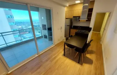 Apartamento com 1 dormitório para alugar, 55 m² por r$ 4.275/mês - vila homero - indaiatuba/sp