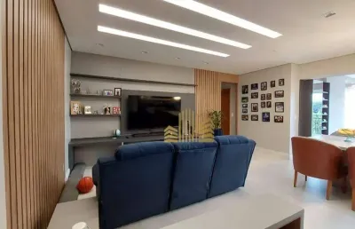 Apartamento com 3 dormitórios (1 suíte) à venda, 104 m² - vila almeida - indaiatuba/sp