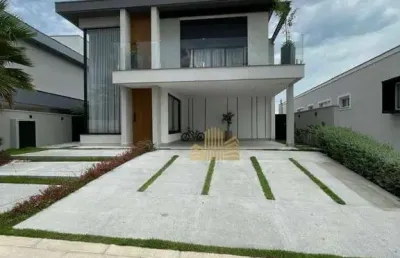 Sobrado com 4 dormitórios à venda, 410 m² por r$ 4.900.000,00 - jardim vila paradiso - indaiatuba/sp