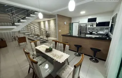 Casa com 3 dormitórios à venda, 313 m² por r$ 1.190.000 - nova gramado - juiz de fora/mg
