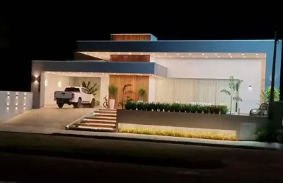 Casa com 4 dormitórios à venda, 400 m² por r$ 2.950.000 - condomínio ilha bela - carlópolis/paraná