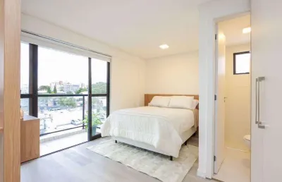 Apartamento duplex 2 quartos 1 vaga locação 45 m² por r$ 3.500/mês - centro - curitiba/pr