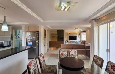 Casa com 4 dormitórios à venda, 207 m² por r$ 800.000,00 - santa cândida - curitiba/pr