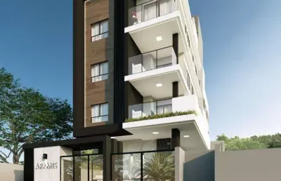 Apartamento com garden, 02 quartos com suíte no santa quitéria, curitiba.
