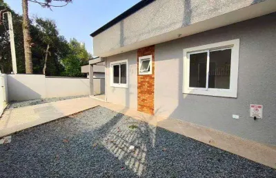 Casa com 2 dormitórios à venda, 45 m² por r$ 384.990,00 - colônia rio grande - são josé dos pinhais/pr