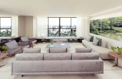 Lançamento em construção - apartamento à venda, no água verde, com 4 quartos, sendo 4 suítes, com 202m²