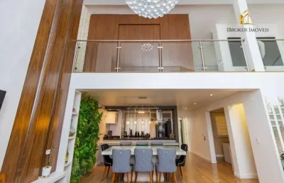 Sobrado mobiliado com 3 suítes à venda, 185 m² por r$ 1.580.000 - uberaba - curitiba/pr