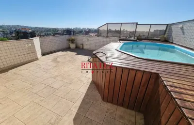 Cobertura com 3 quartos à venda na rua azul, 55, jardim planalto, porto alegre por r$ 1.455.000