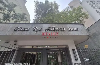 Apartamento com 2 quartos à venda na avenida alberto bins, 820, centro histórico, porto alegre por r$ 420.000