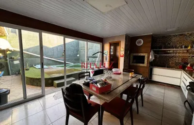 Casa em condomínio fechado com 4 quartos à venda na rua professor demophilo xavier, 93, glória, porto alegre por r$ 710.000