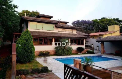 Casa com 5 dormitórios à venda, 500 m² por r$ 1.690.000,00 - fazenda hotel são bento do recreio - valinhos/sp