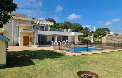 Casa com 4 quartos à venda, r$ 3.200.000 - condomínio jardim primavera - louveira/sp ( imóvel locado, somente investidores )