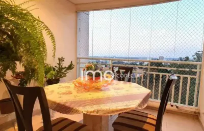 Apto no 17º no terraços da serra -104m² - jd do trevo, 3 quartos sendo 1 suíte, varada gourmet, 2 vagas, todo planejado !  r$ 1.292.000