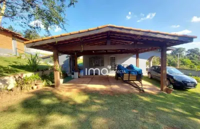 Chácara com 4 suítes à venda, 4180 m² por r$ 1.170.000,00 - campo limpo paulista/sp (estuda permuta)