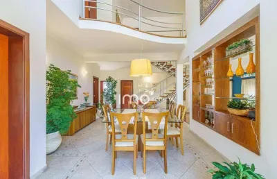 Casa com 4 suítes à venda no condomínio residencial querência - valinhos/sp (avalia permuta)!