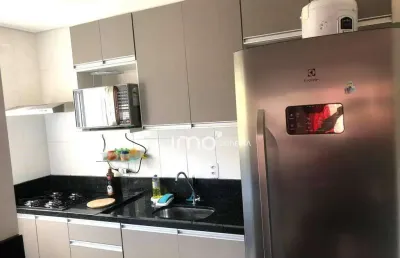 Vende se apto no tulipas garden  2ºandar , 50m² , 2 quartos, sacada , elevador, 1 vaga de garagem  r$  350.000