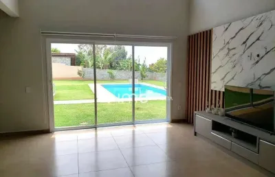 Vende se chacará  casa térrea no condomínio  cafezal 4 com piscina, quintal, área gourmet  r$ 1.320.000