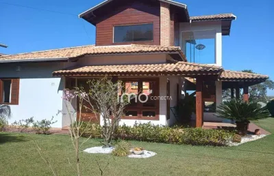 Linda casa de campo em estilo colonial no horizonte azul ii - itupeva/jundiaí