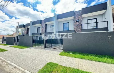 Sobrados amplos no afonso pena em sao jose dos pinhais