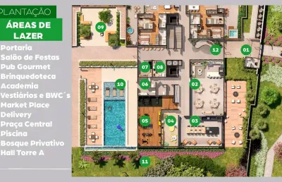 Apto 3 dorms, suíte, 77 m2 privativos - équi seminário