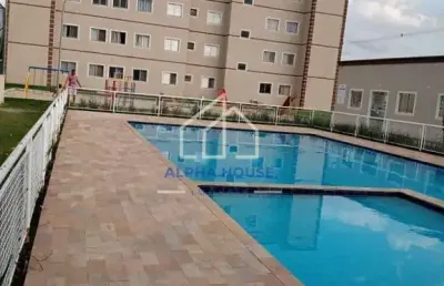 Apartamento com dois dormitórios à venda, residencial e comercial cidade morumbi, pindamonhangaba,