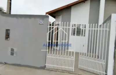 Casa recém construída para venda no bairro araretama, em pindamonhangaba/ sp!