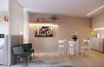 Studio para venda em rio de janeiro, glória, 1 dormitório, 1 banheiro