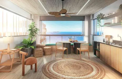 Cobertura duplex para venda em rio de janeiro, ipanema, 1 dormitório, 1 suíte, 2 banheiros, 1 vaga