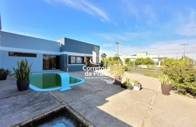 Casa para venda em imbé, centro, 4 dormitórios, 3 suítes, 4 banheiros, 1 vaga