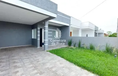 Casa para venda em imbé, centro, 3 dormitórios, 1 suíte, 2 banheiros, 2 vagas