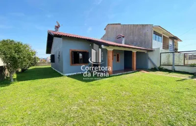 Casa para venda em imbé, centro, 3 dormitórios, 1 suíte, 2 banheiros, 1 vaga