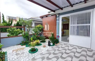 Casa para venda em tramandaí, zona nova, 2 dormitórios, 1 suíte, 2 banheiros, 1 vaga