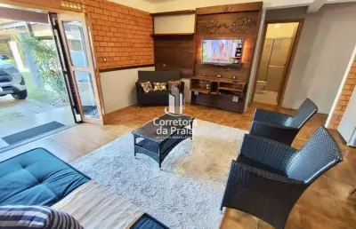 Casa para venda em imbé, centro, 3 dormitórios, 1 suíte, 2 banheiros, 1 vaga