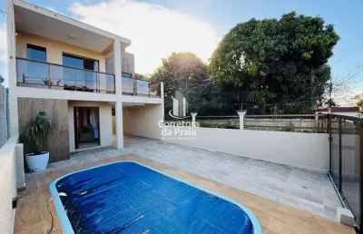 Casa para venda em imbé, centro, 3 dormitórios, 3 suítes, 4 banheiros, 3 vagas