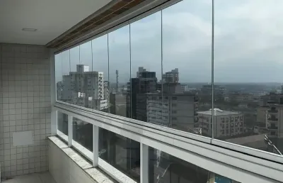 Lindo apartamento planejado 02 dormitórios praia caiçara - pg