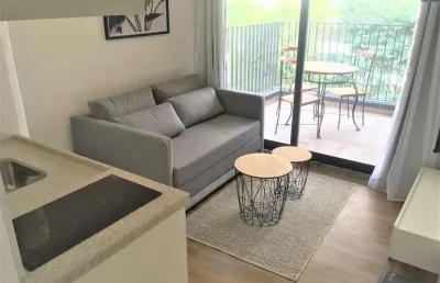 Apartamento para locação em são paulo, indianópolis, 1 dormitório, 1 banheiro