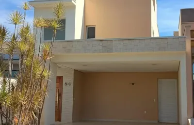 Sobrado com 3 suites e planejados no condominio montreal residence em indaiatuba