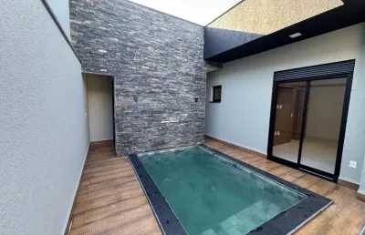Casa nova com 3 quartos piscina e planejados no condominio mantova em indaiatuba sp