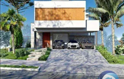 Sobrado com 4 dormitórios à venda, 440 m² por r$ 4.500.000,00 - condomínio residencial alphaville i - são josé dos campos/sp
