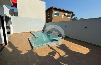 Casa com 3 dormitórios à venda, 201 m² por r$ 1.500.000,00 - massaguaçu - caraguatatuba/sp
