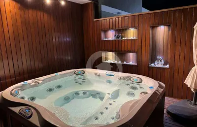 Cobertura com 4 dormitórios à venda, 306 m² por r$ 4.200.000,00 - centro - ubatuba/sp