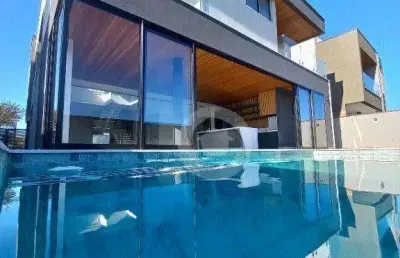Sobrado com 4 dormitórios à venda, 470 m² por r$ 4.300.000 - condomínio residencial alphaville - são josé dos campos/sp