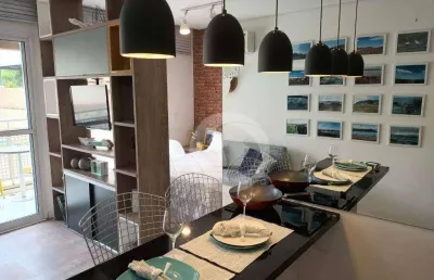 Apartamento com 1 dormitório para alugar, 37 m² por r$ 3.510,00/mês - centro - são josé dos campos/sp